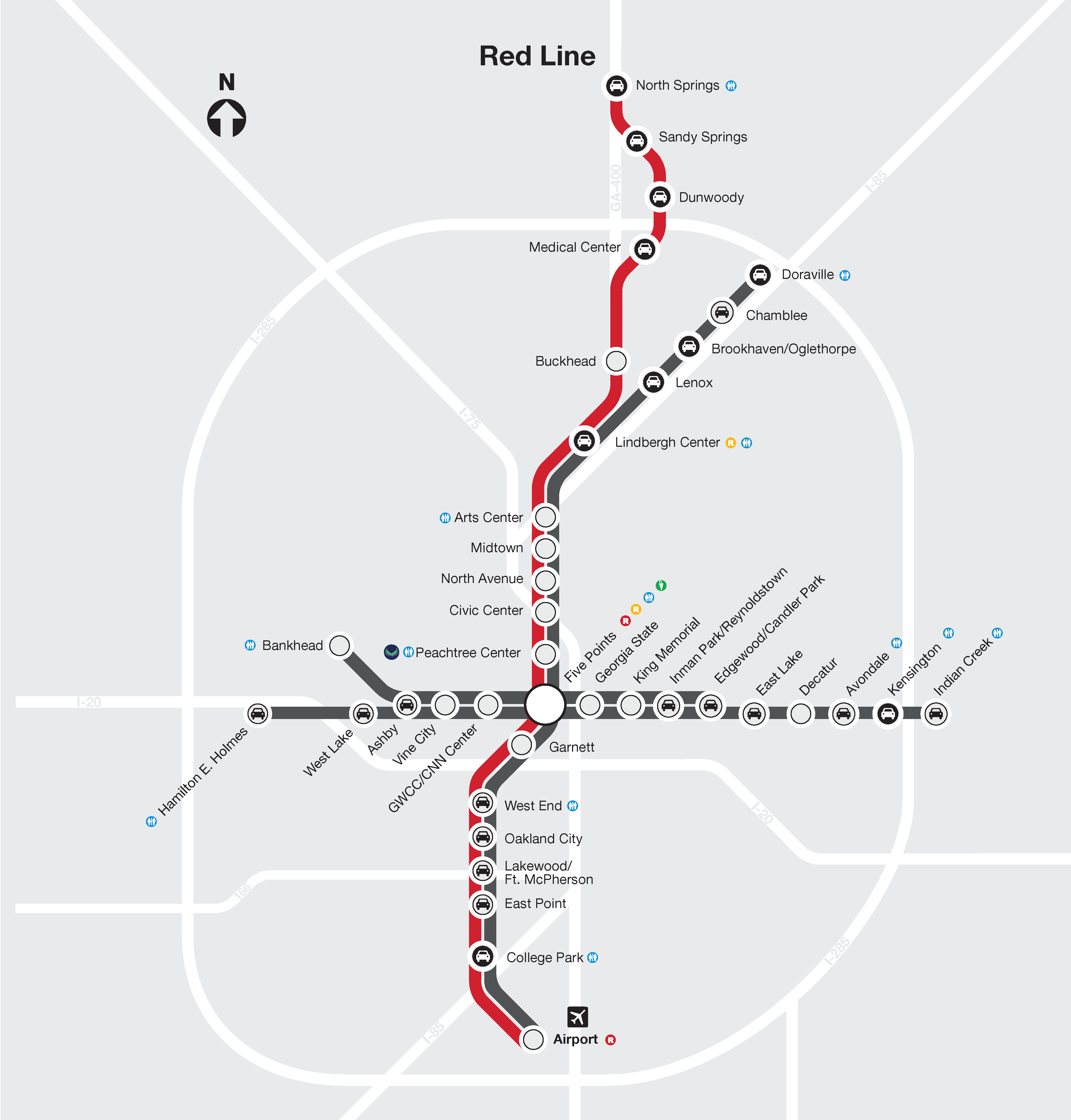 Marta Atlanta Route Map Best Map Cities Skylines